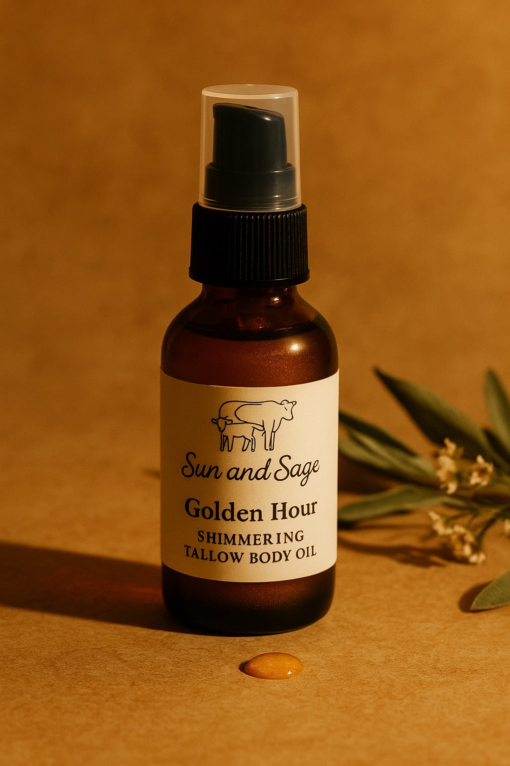 GOLDEN HOUR SHIMMERING BODY OIL