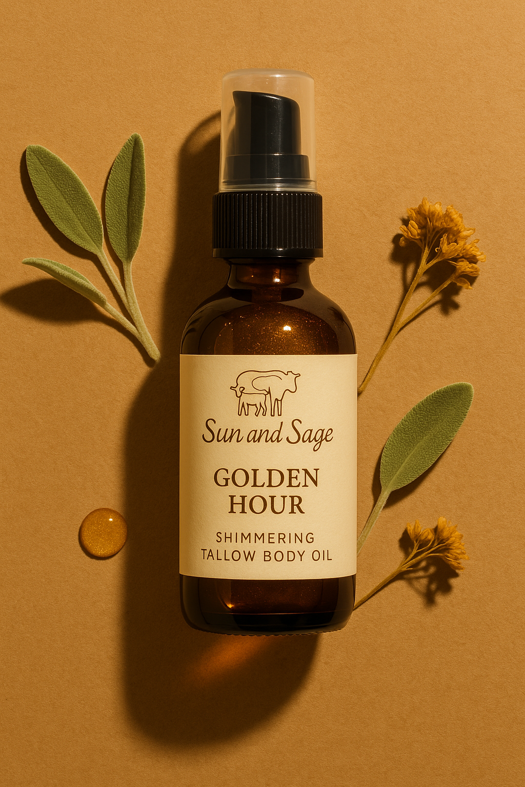 GOLDEN HOUR SHIMMERING BODY OIL