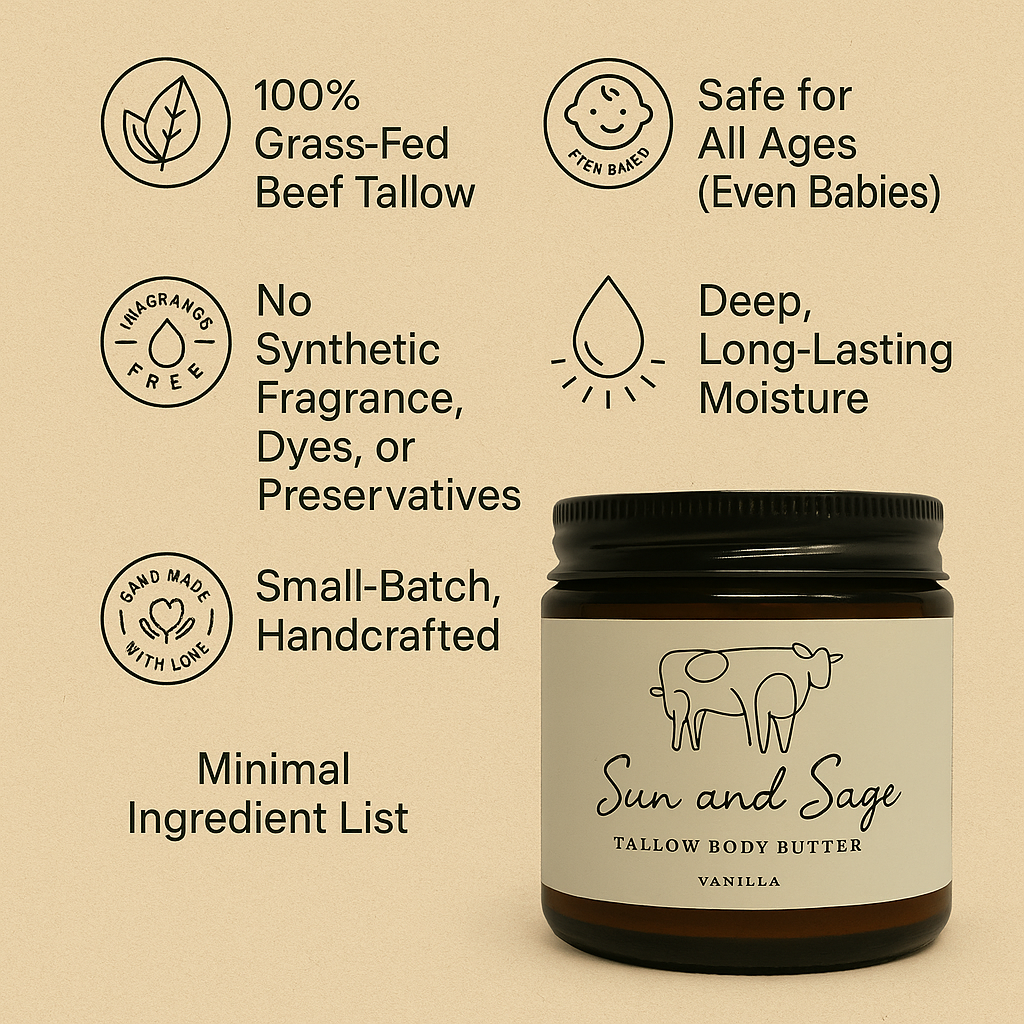 TALLOW BODY BUTTER (LOCAL PICKUP ONLY)
